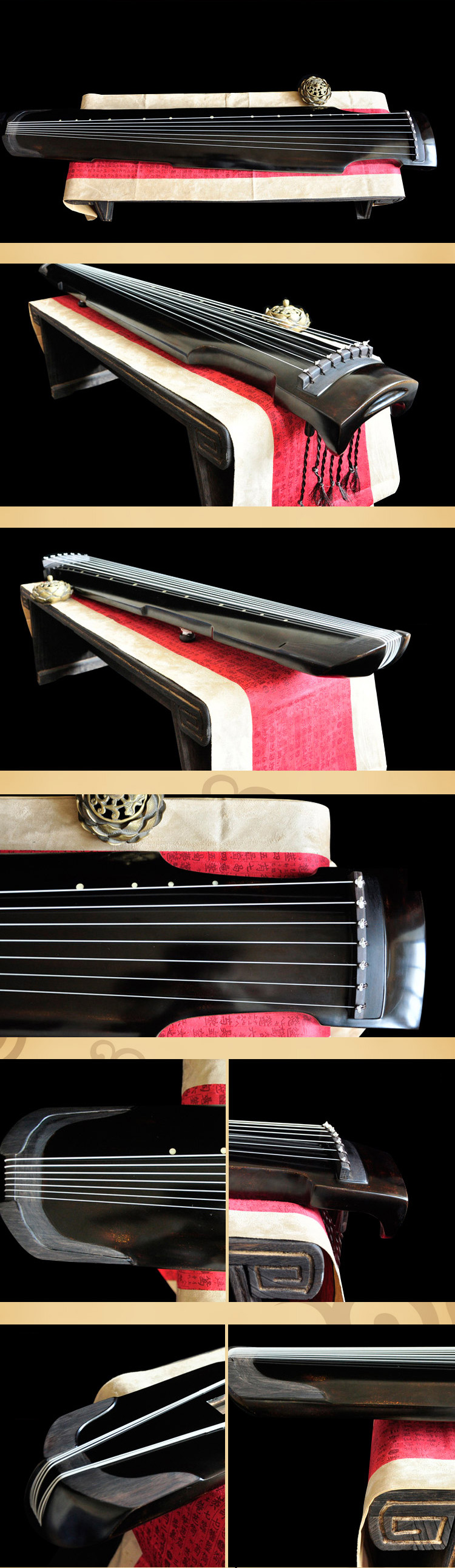 Recovered Chinese-Fir Guqin - Fuxi Design - Designed for Conservatories - Image 2
